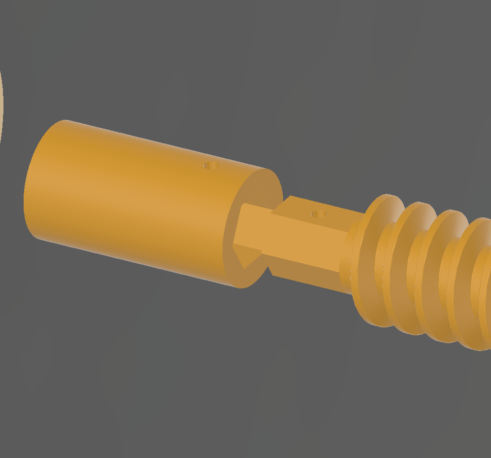 linear actuator all 3d Printed Motor JGY — thumbnail 4
