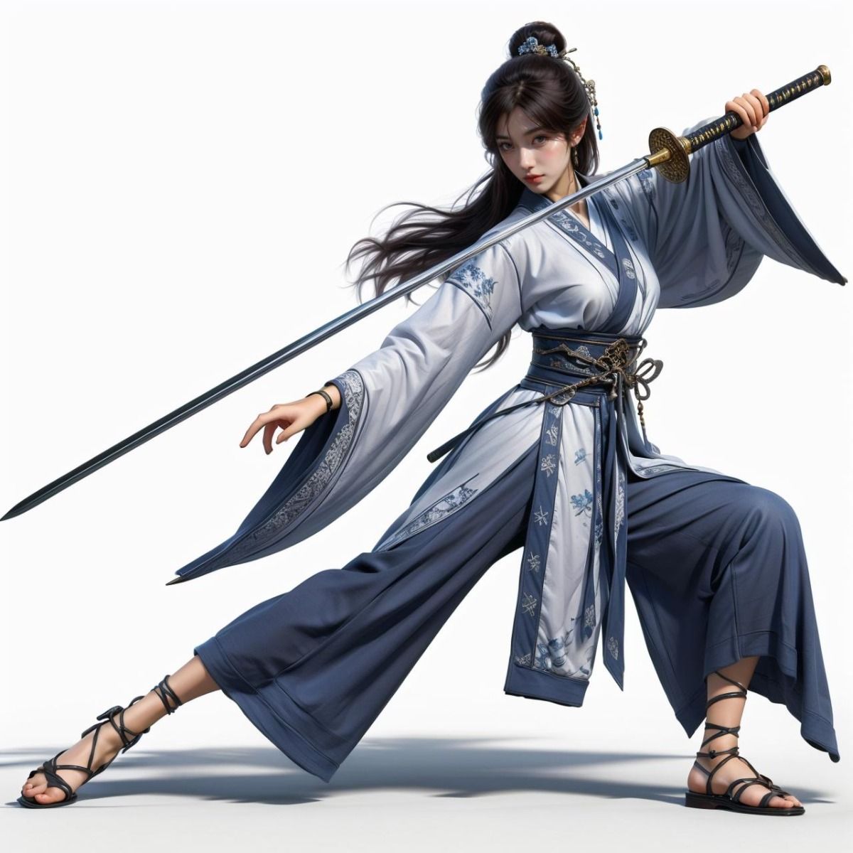 Blue Cloud Sword Maiden — miniatura 2