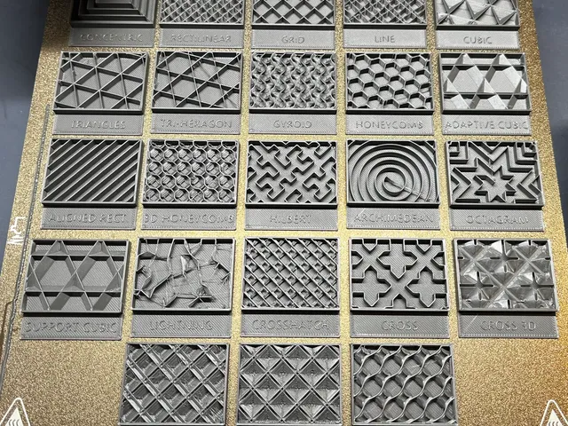 Creality Print - Infill & Surface patterns