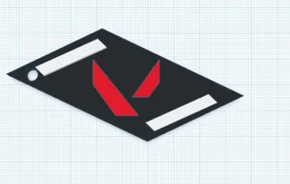 Valorant Keychain