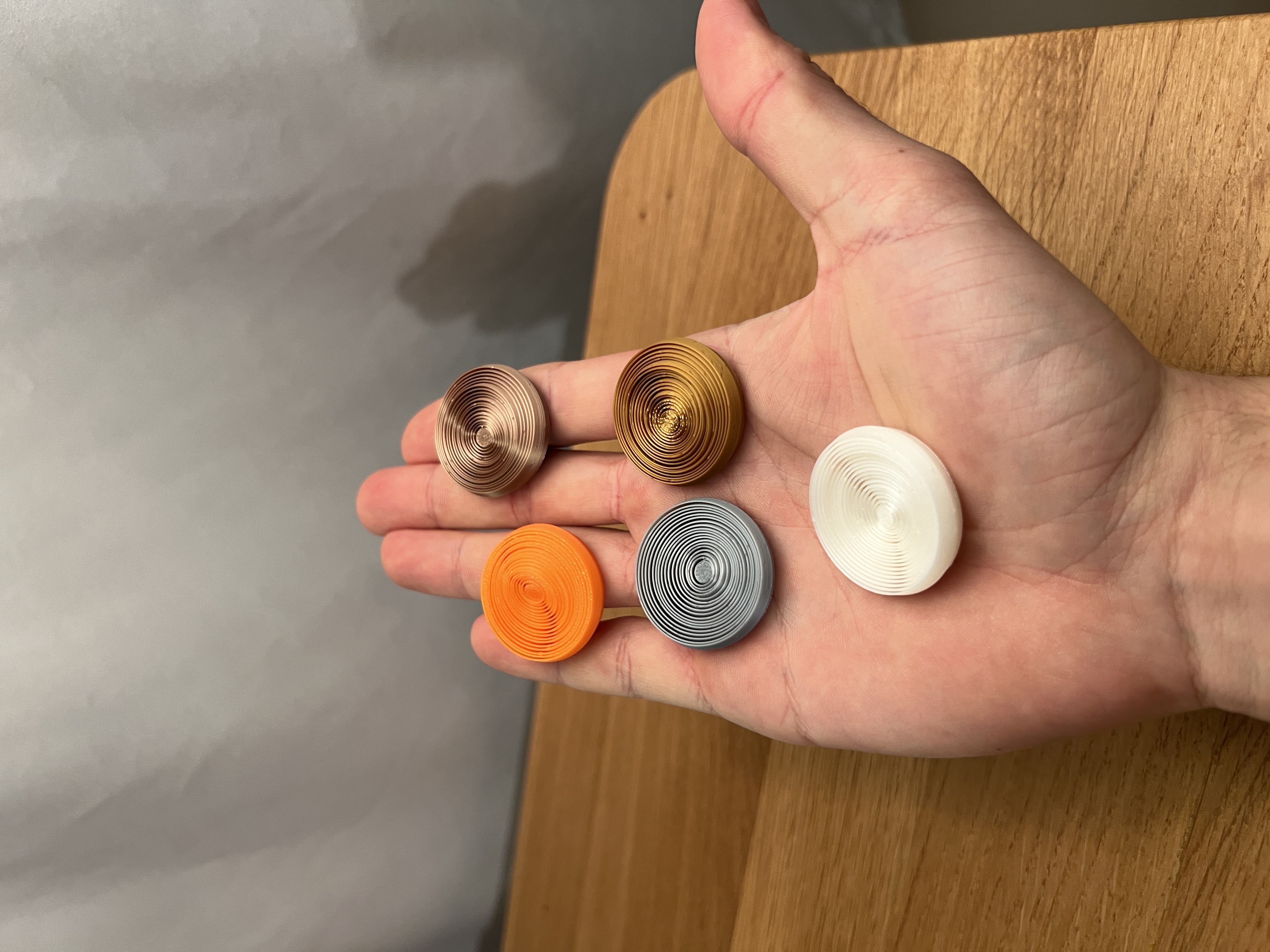 Miniatura 5 do modelo 3D Mini Circle Fidget Toy