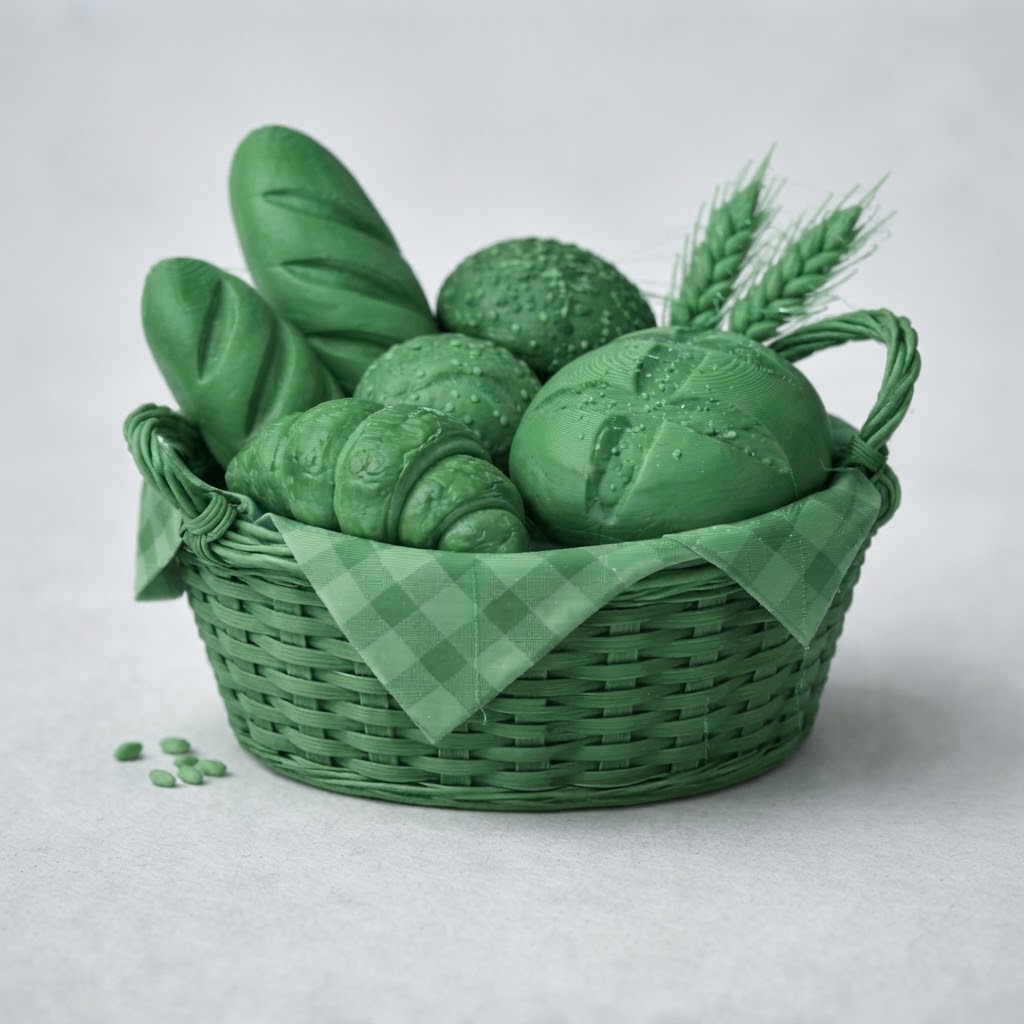 Low Poly Bread Basket — miniatura 2