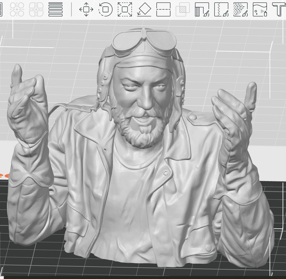 SERGEANT ODDBALL KELLY'S HEROES BUST