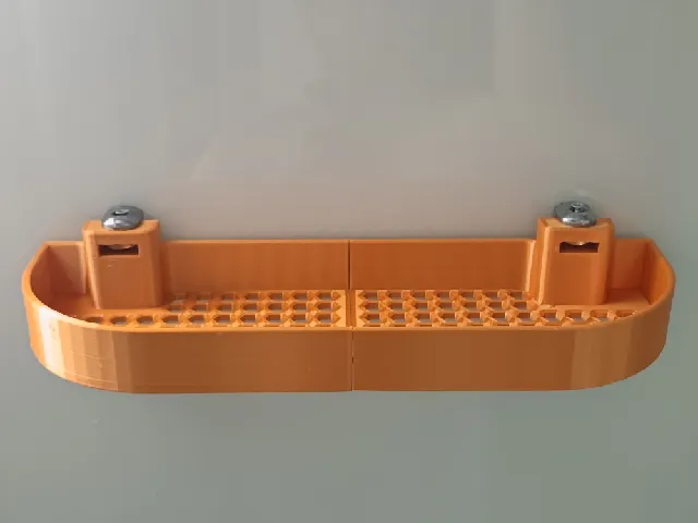 Large shower shelf