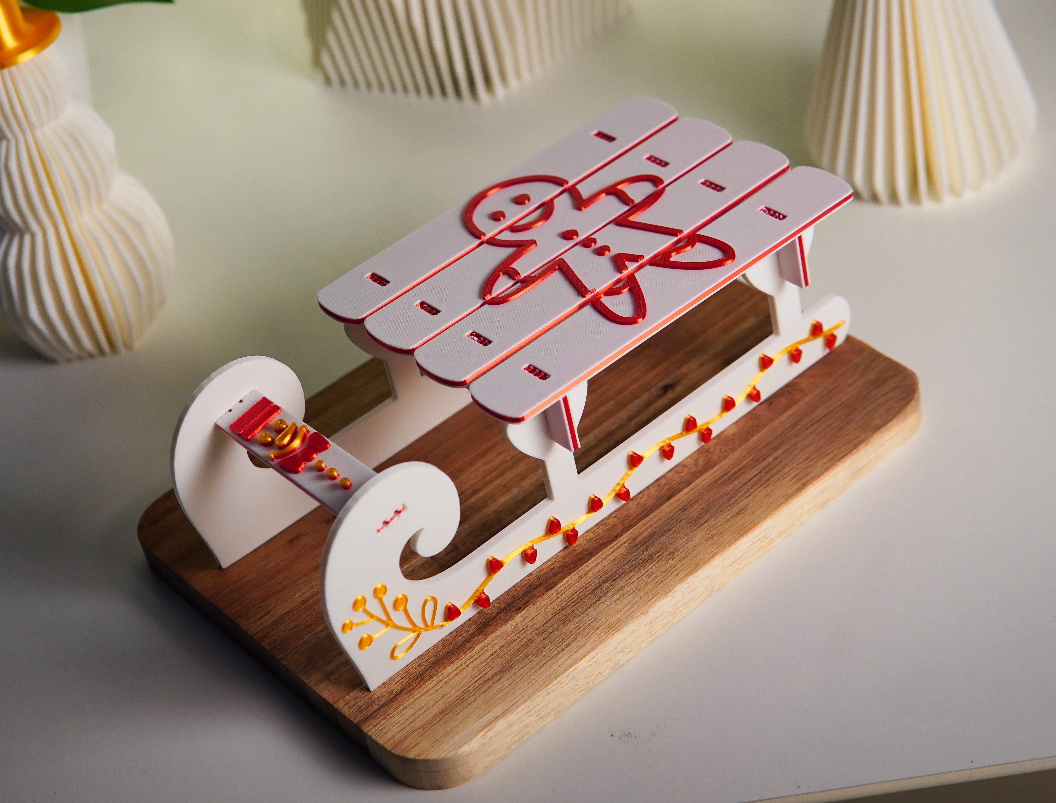 Christmas Sleigh 3D Puzzle