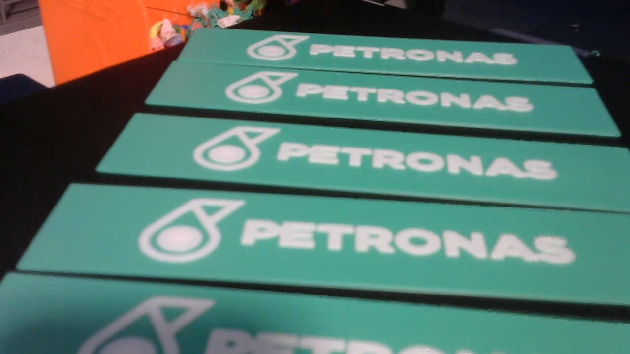 Petronas slot car sign