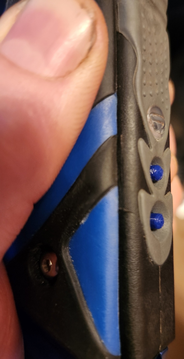 paintball Proto Matrix Rail power button