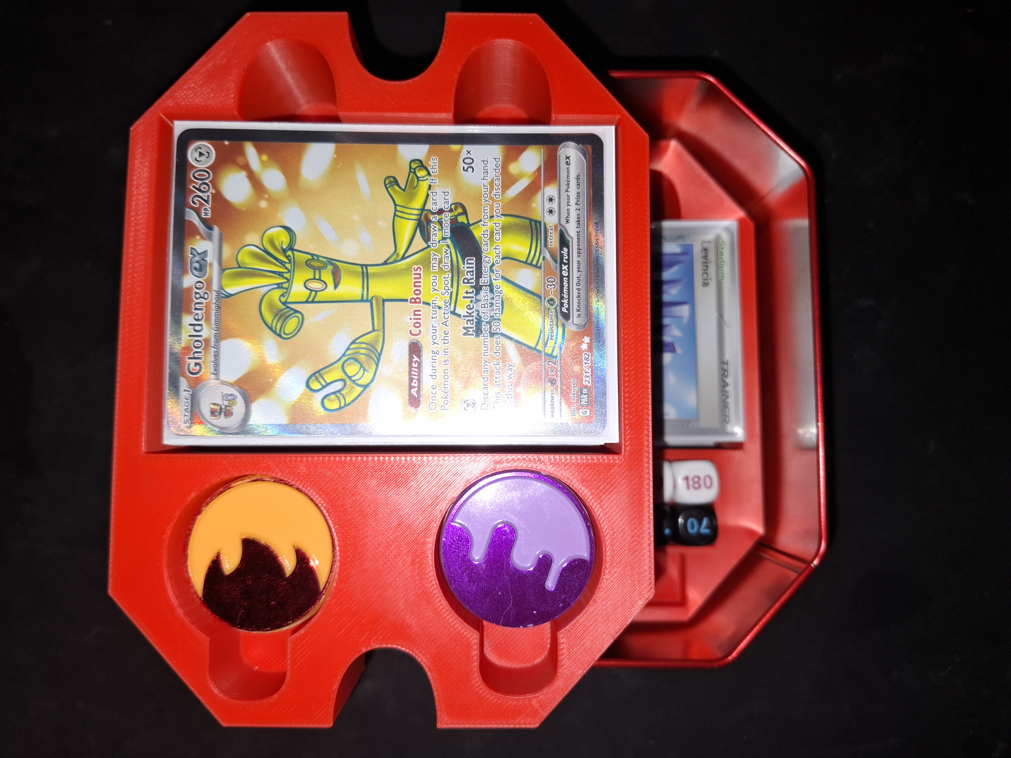 Miniatura 3 do modelo 3D Pokemon Big Tin Deck Box Insert