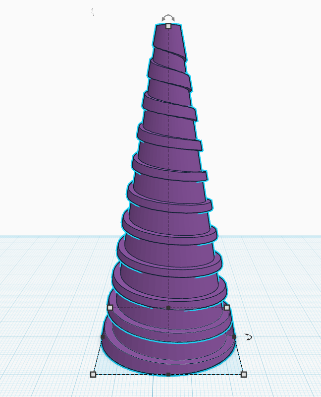 cone with helical grove — thumbnail 2