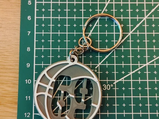basketball keychain