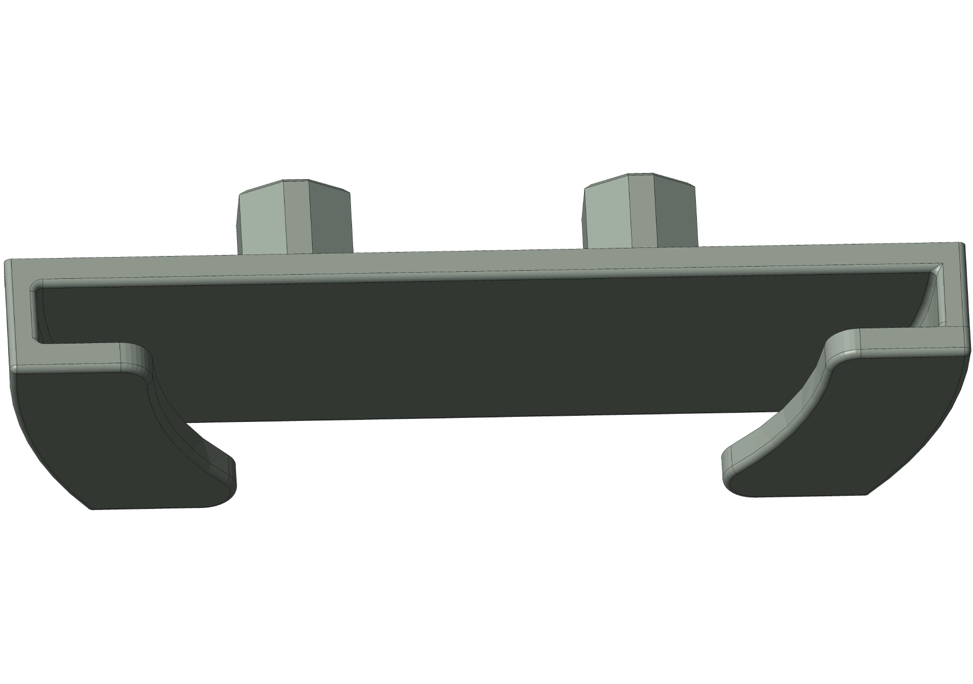 Inspection mirror holder for Quarter Pegboard System (QPS)