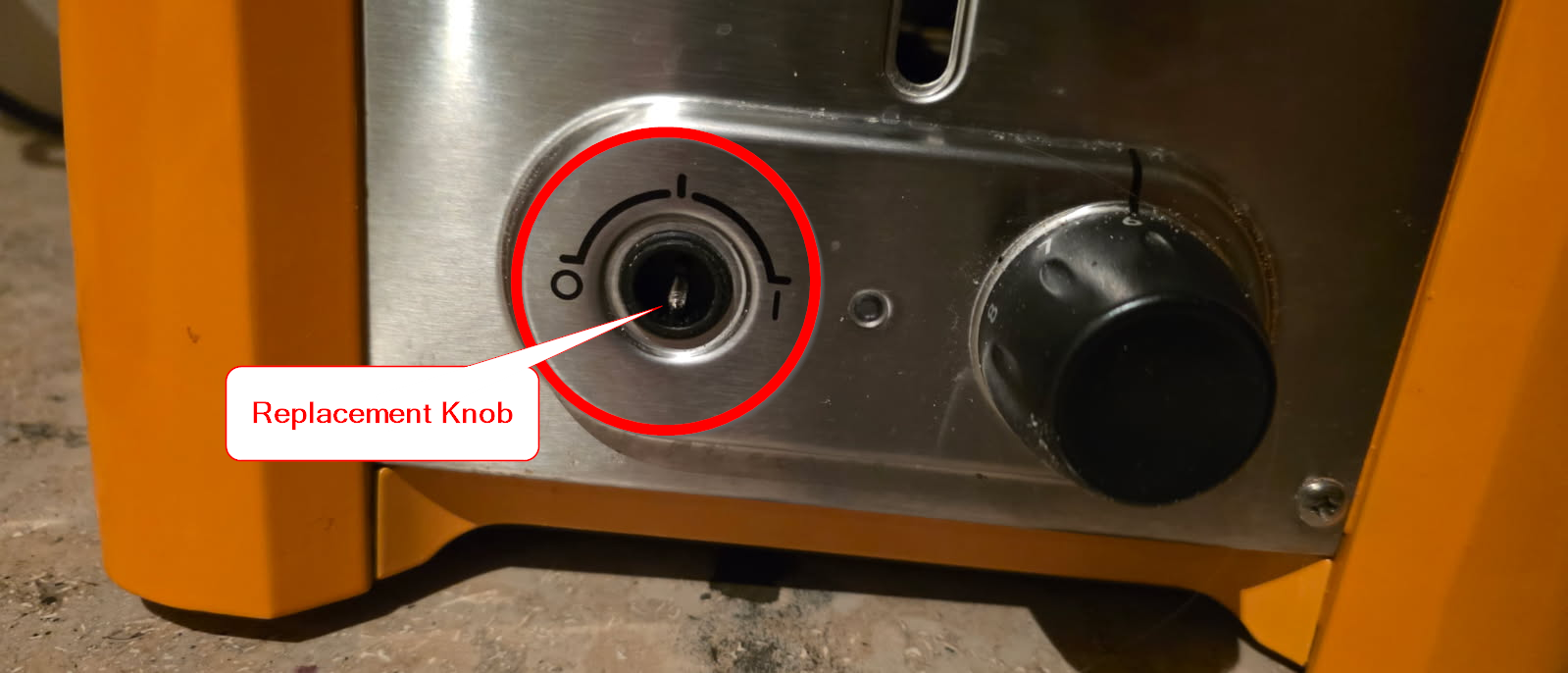 Kitchen Aid Toaster 5KTT780 Knob 4176838