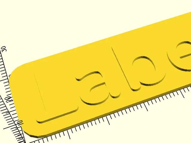 Parametric Label