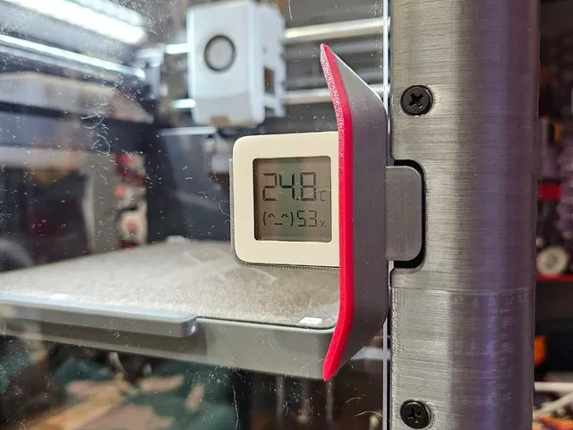 Flashforge AD5M/AD5X Mijia (Xiaomi) BLE/ZigBee LYWSD03MMC thermometer holder