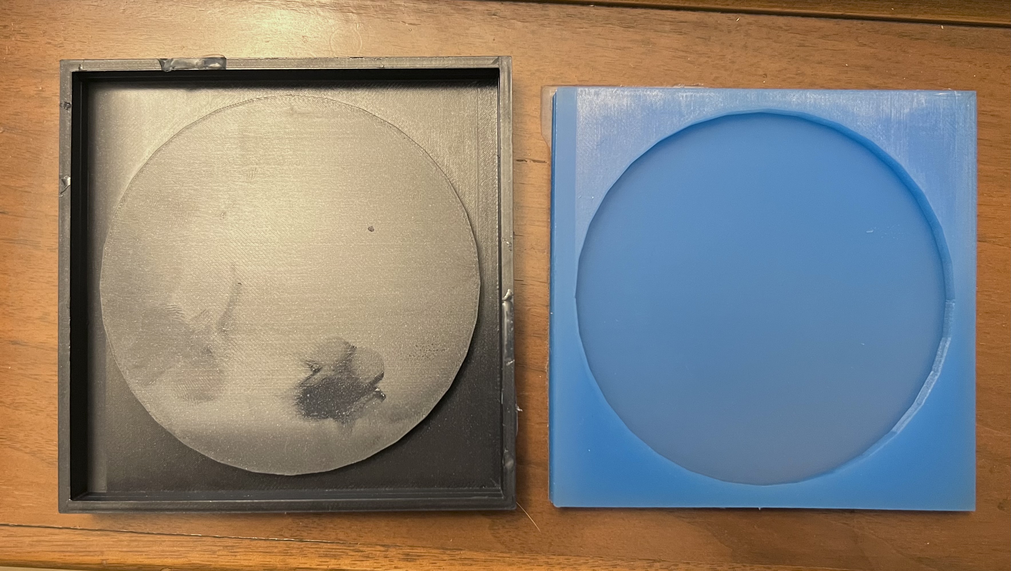 Inverted Mold for Molding Coasters