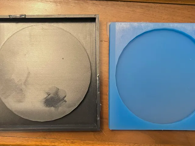 Inverted Mold for Molding Coasters