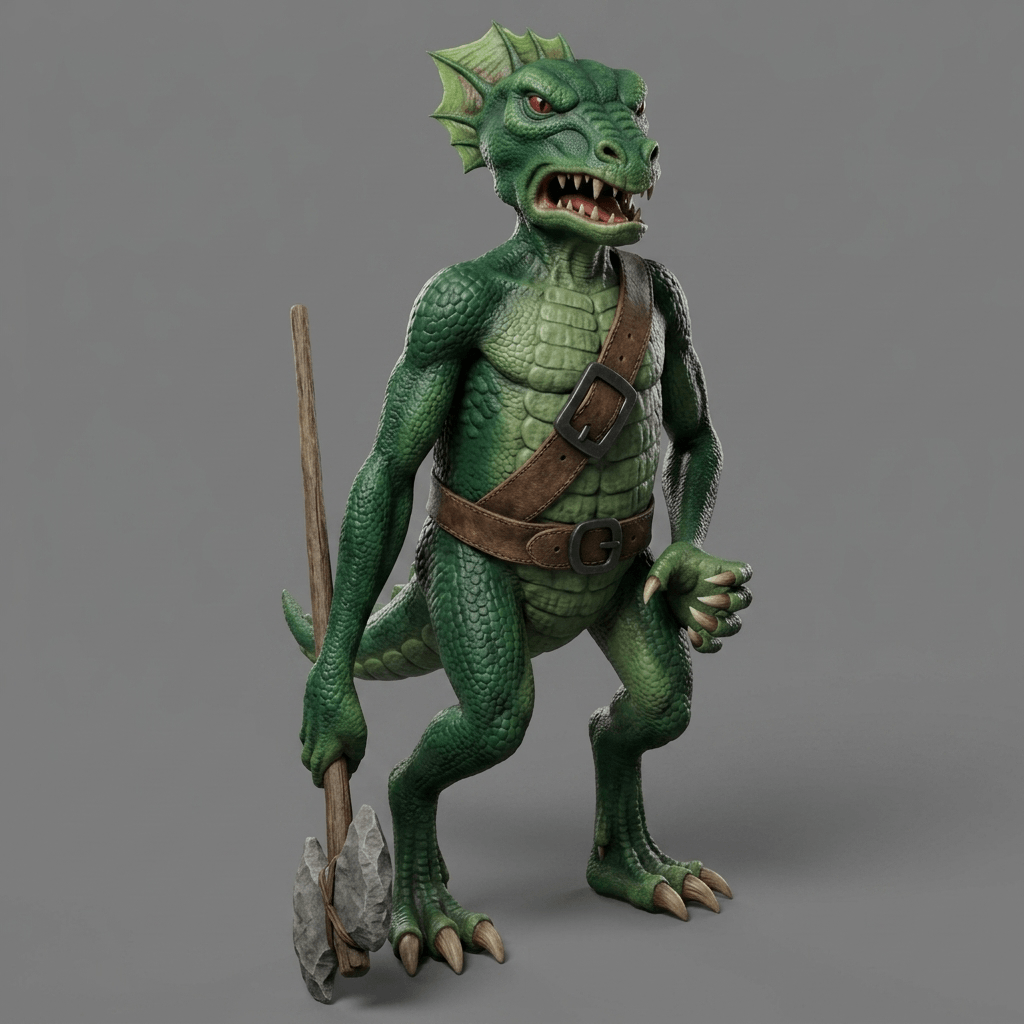 Dungeons & Dragons - Lizardman - 1983-1985