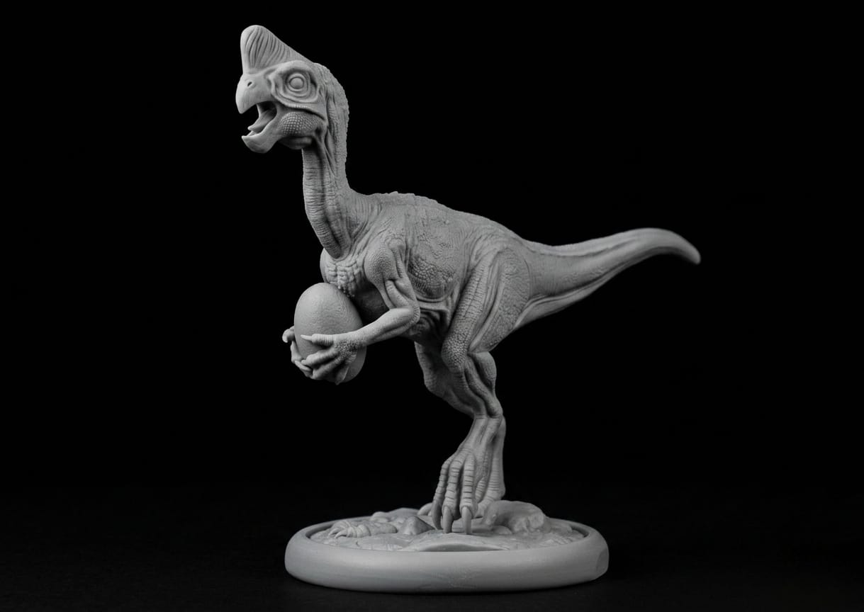 Oviraptor Statue