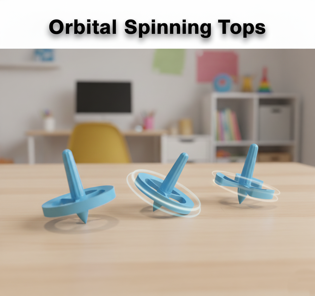 Orbital Spinning Tops