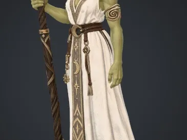 Female Goblin Priestess