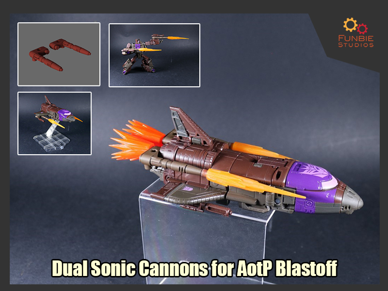 Dual Sonic Cannons for AotP Blastoff