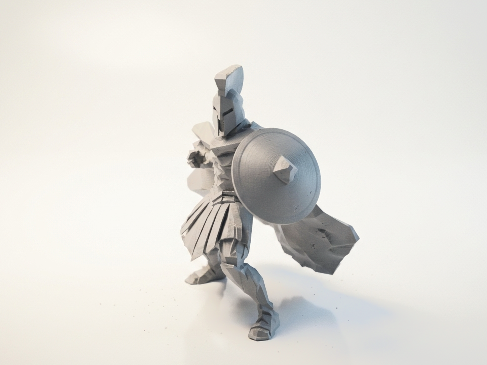 King Leonidas Spartan Warrior Movies 3D Printable