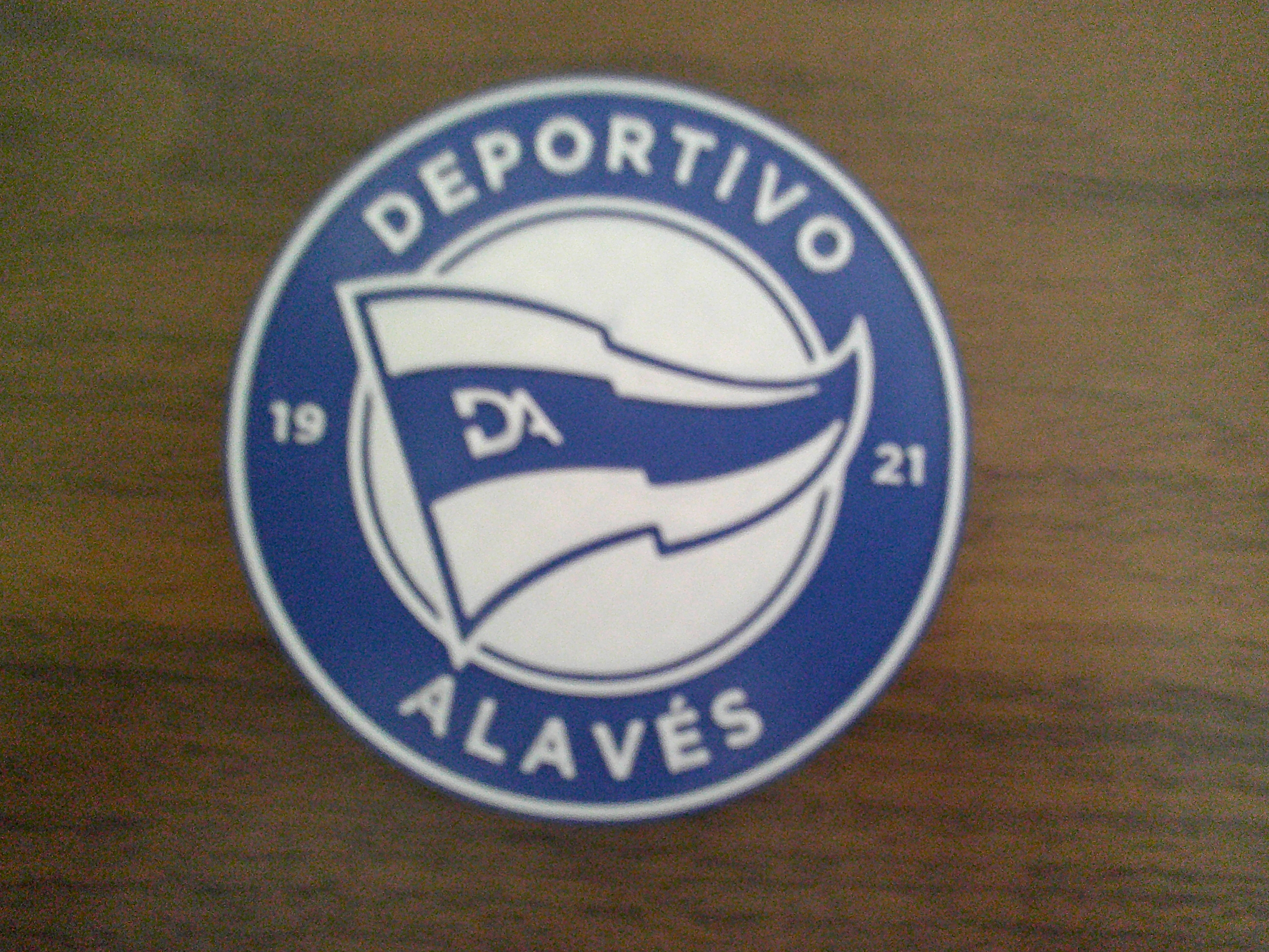 Deportivo Alavés Logo Coaster or Plaque