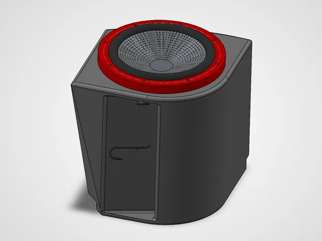 Volvo XC90 8" Trunk subwoofer