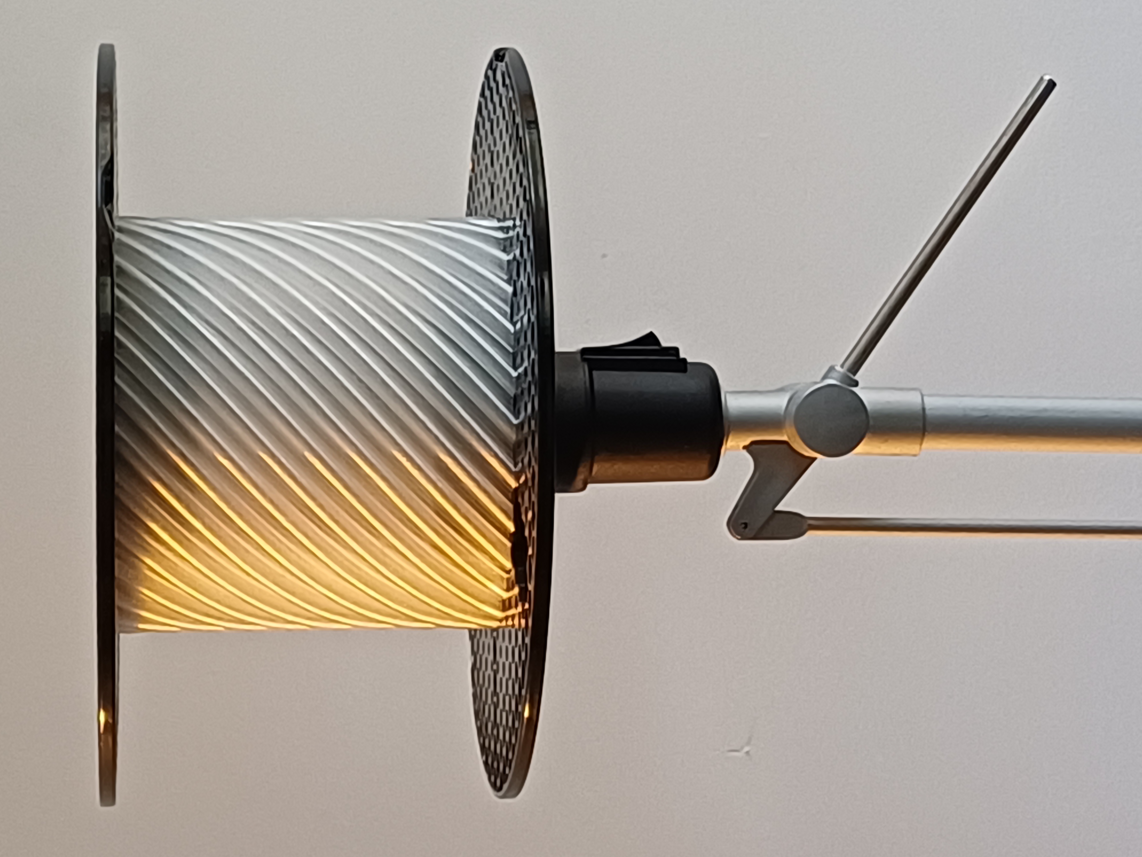 Prusament Classic Spool Lamp #002 - Diffuser With Sweeping Tubes