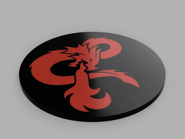 D&D inspired coaster
