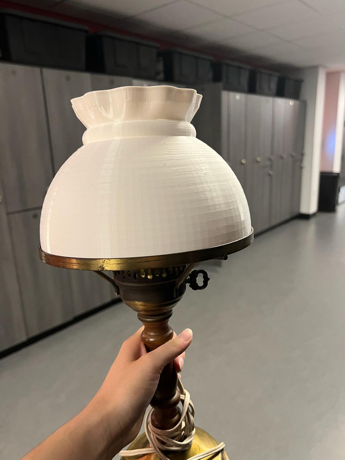 8" hurricane lampshade