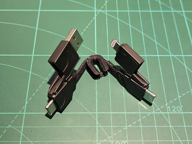 Portable charging cable spacer protector