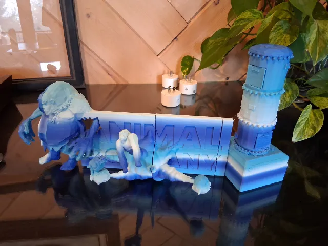Animal Company Statue