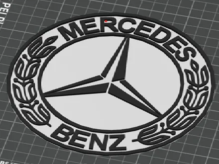 Mercedes-Benz logo for office or workshop