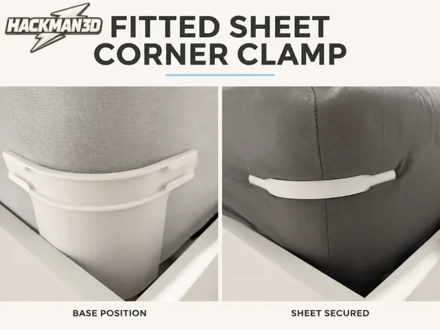 Fitted Sheet Corner Clamp – Keep Your Sheet in Place