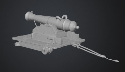 A cannon.