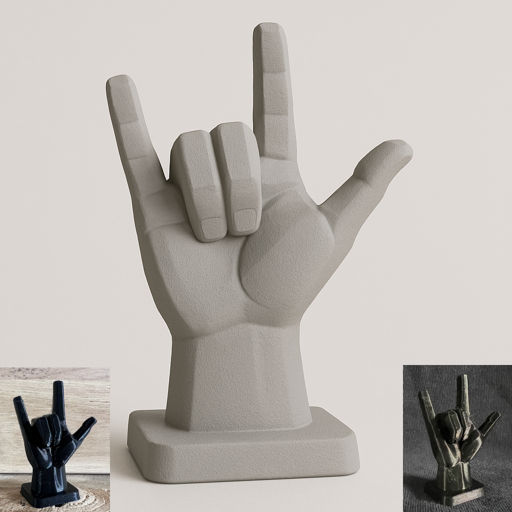 I Love You Hand Sign (ASL)