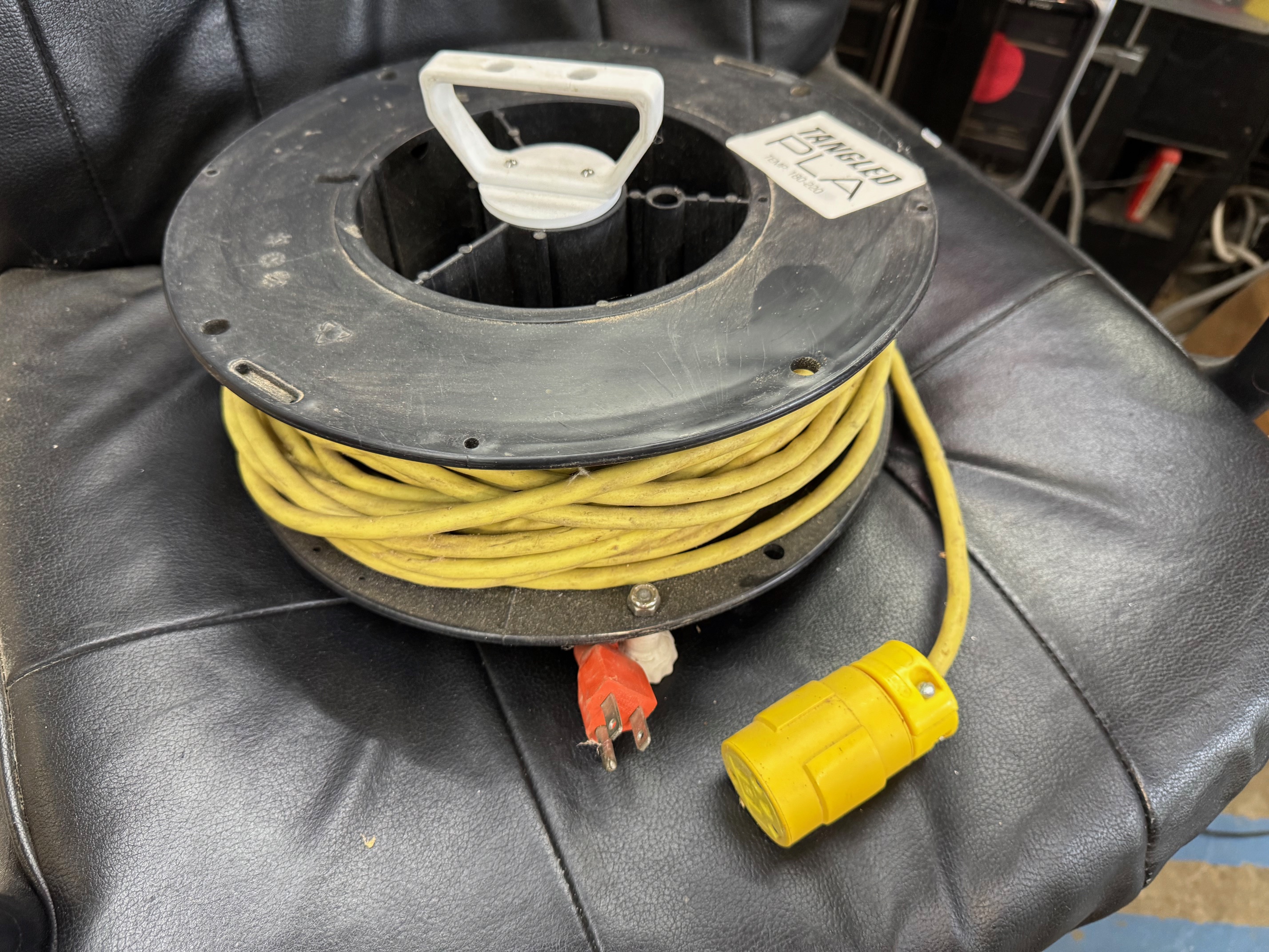 3 KG Spool handle and Knob to make cord winder