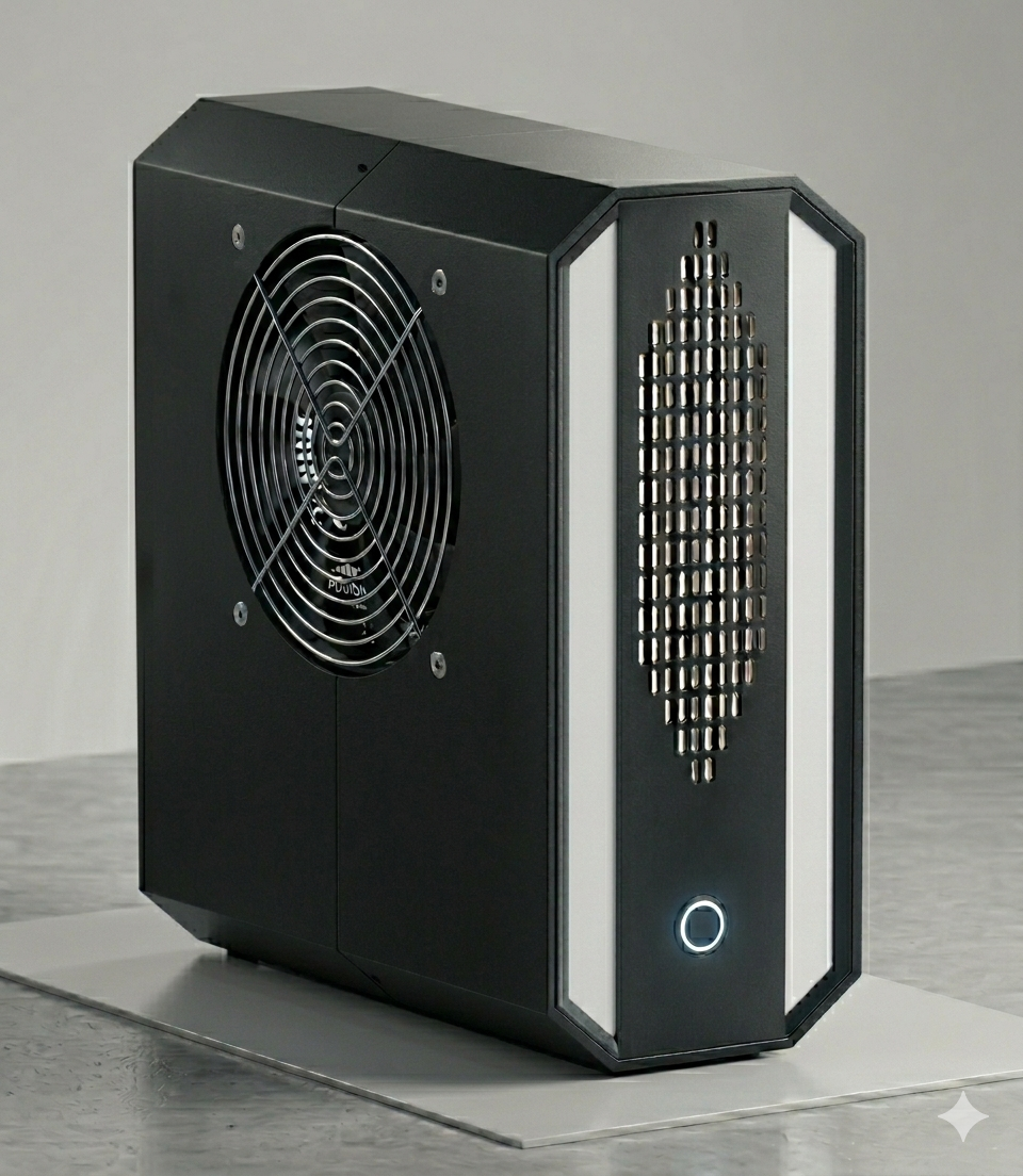 ASRock BC-250 case "Steam Machine" by MrLarva