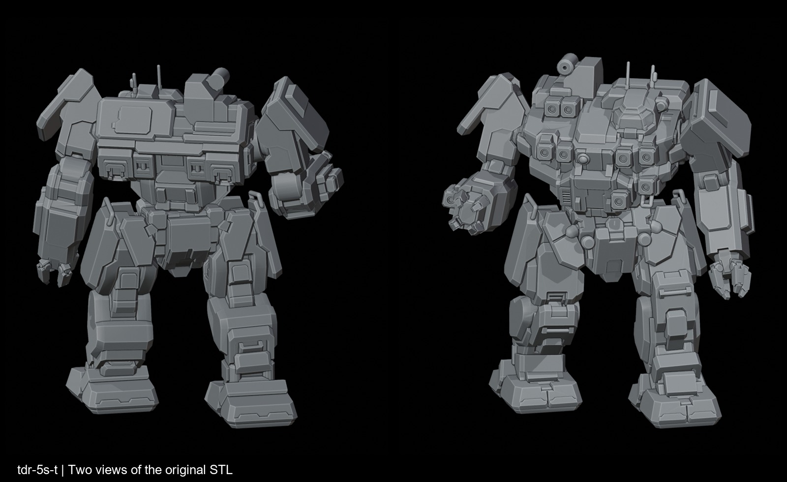TDR-5ST Thunderbolt Tallman for Battletech | Syllogy