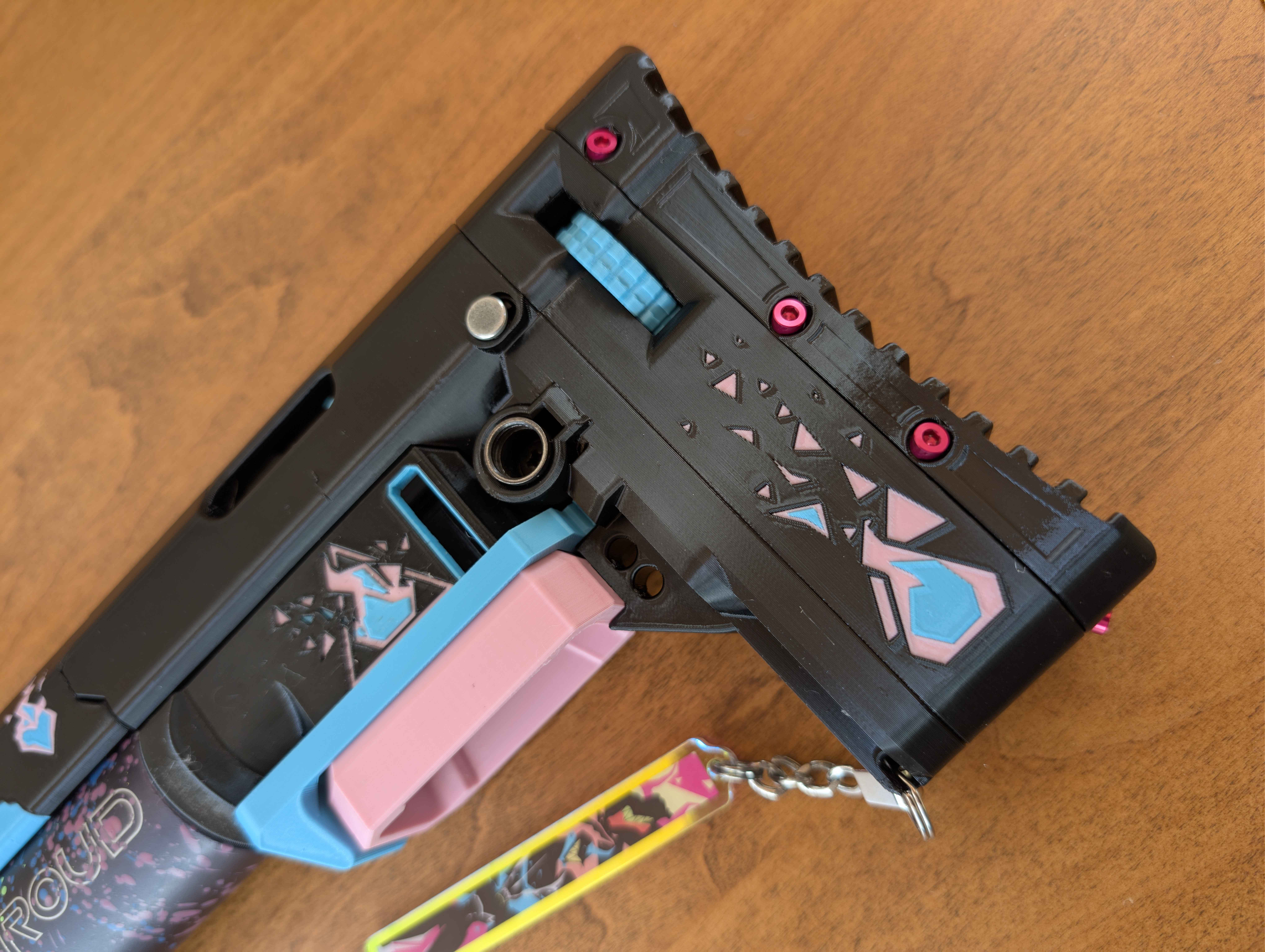 Toolless Tensioning Lynx 2.1 TPU Ergo Stock With Hardware Insert QD Point