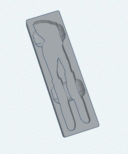 ICON 10 in. Pliers Wrench [58200] (Gridfinity)