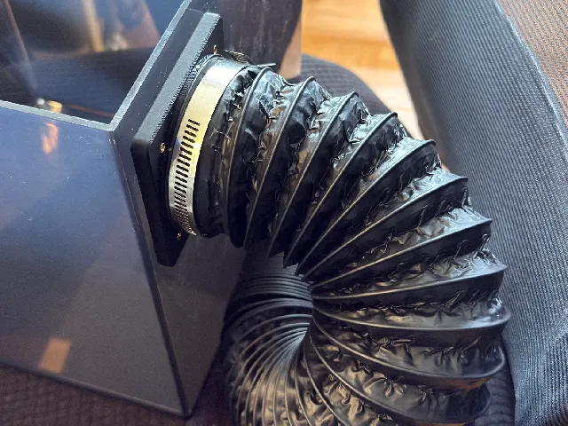 80mm Duct Adapter for Elegoo Mars 5 Lid