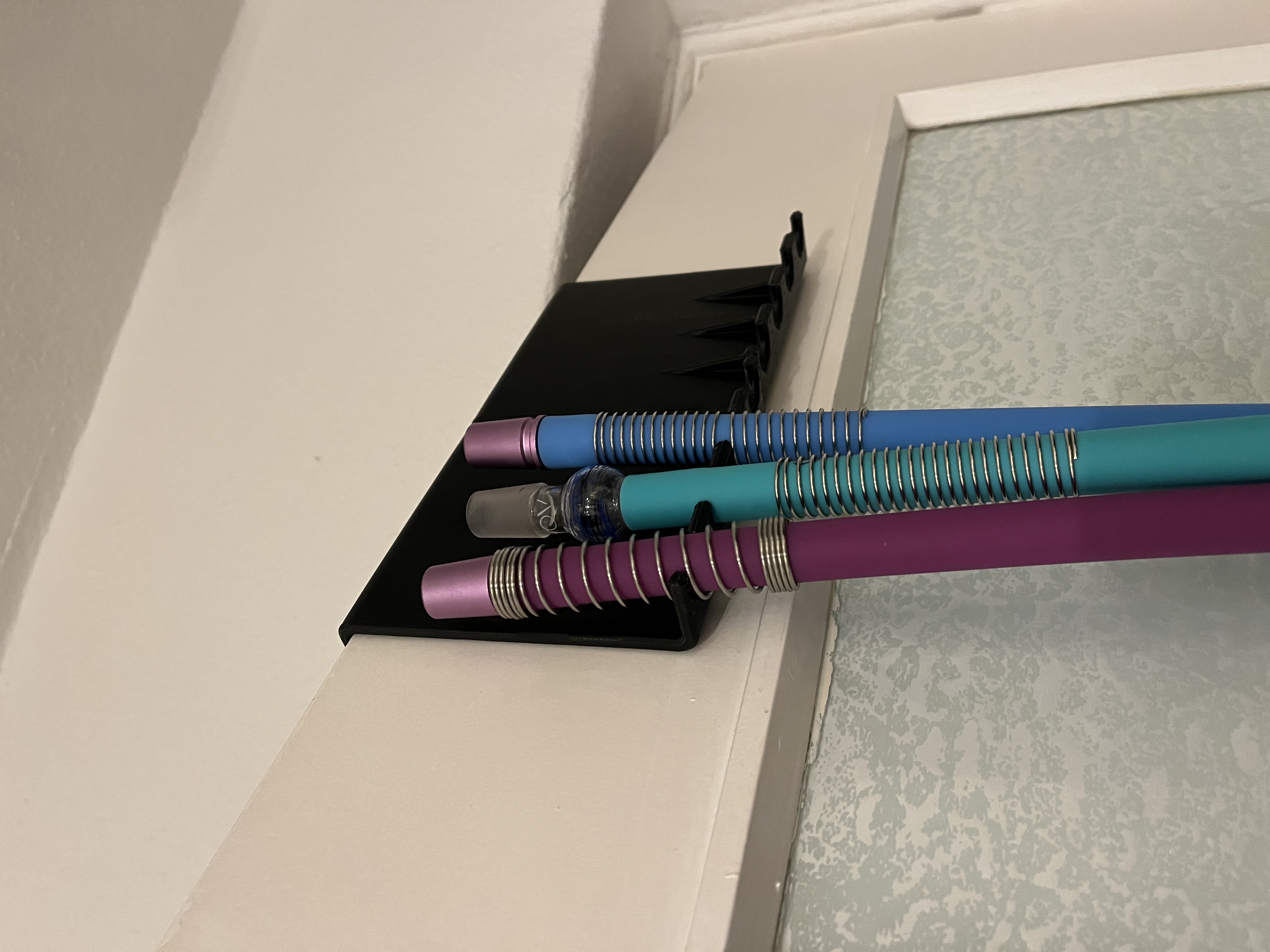 Shisha hose holder for the door 4x