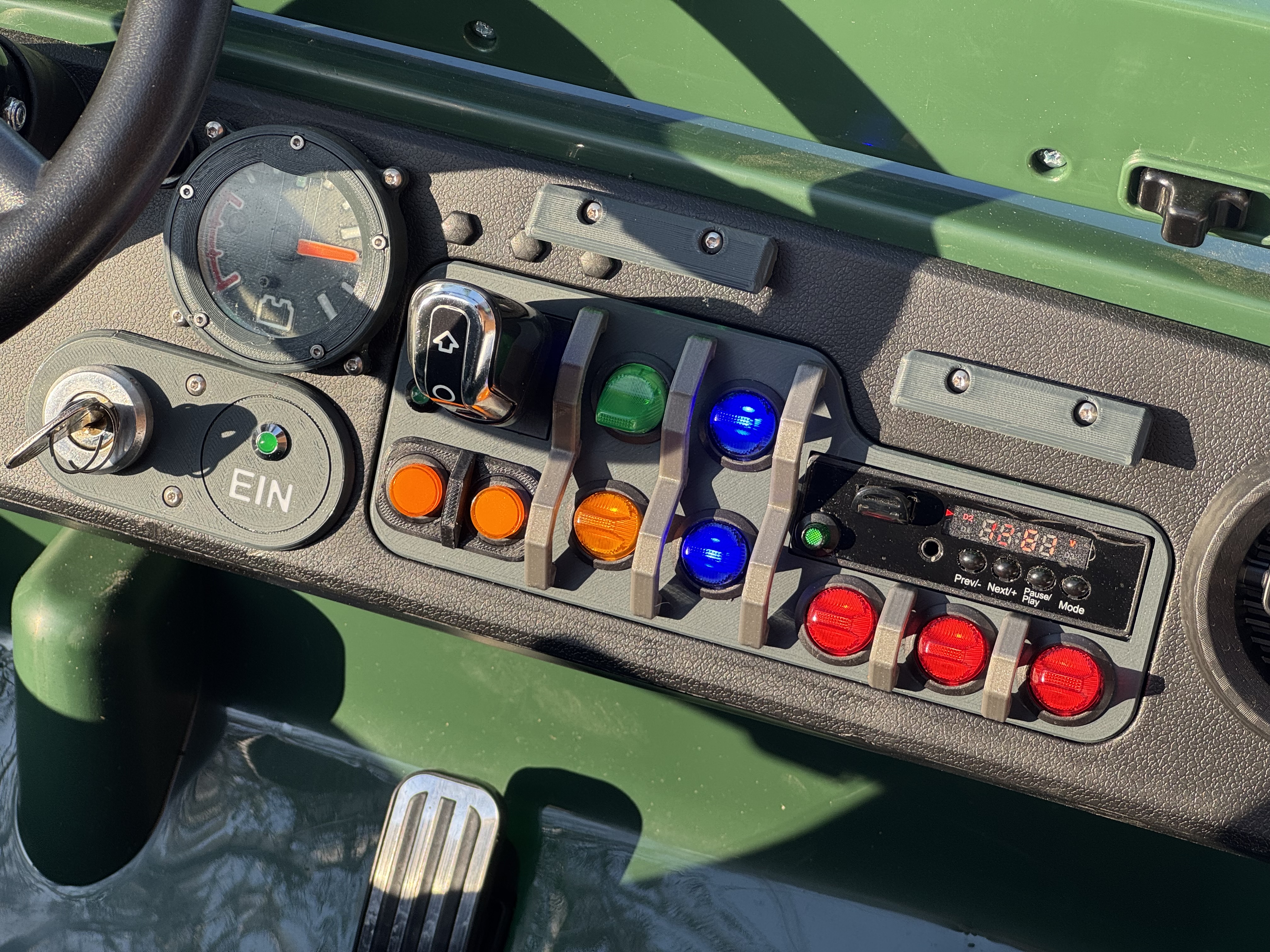 Willis Jeep Dashboard Insert