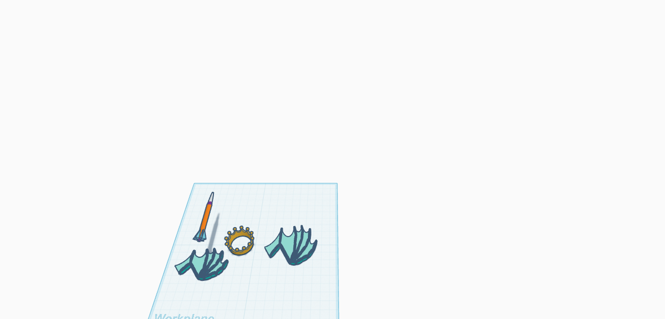 Rockets and crown