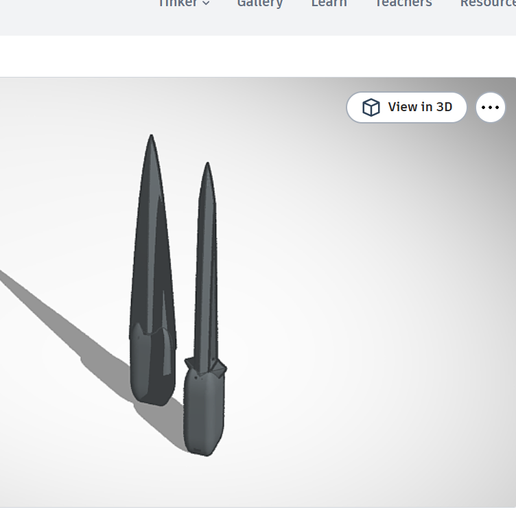 Knife 3D model
