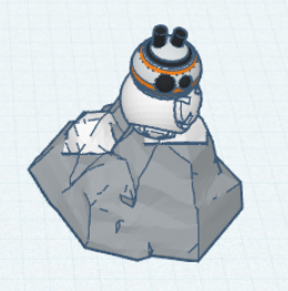 bb8 on a mountain