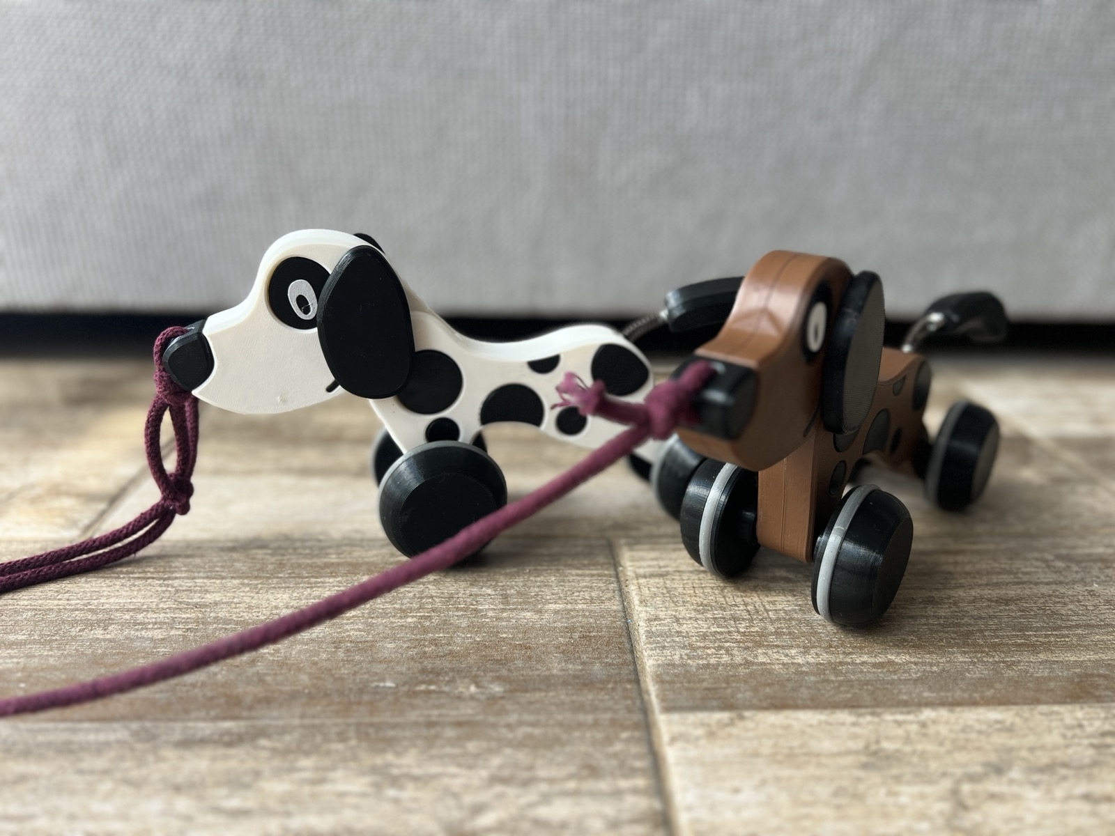 Wiggly Dog Pull Toy for Kids — thumbnail 3