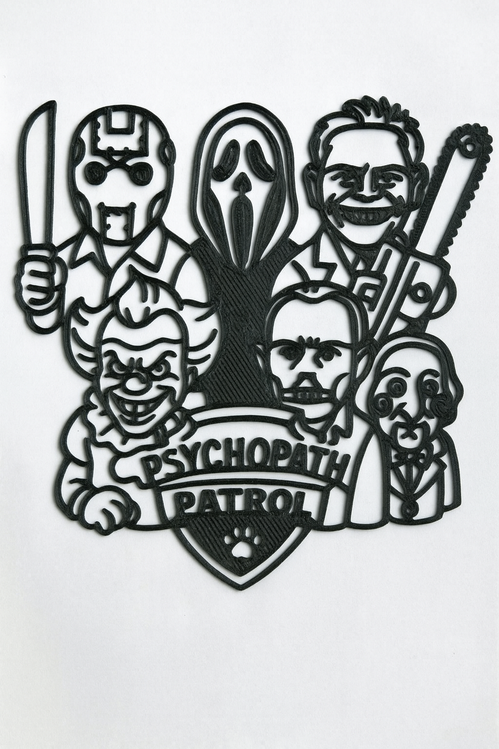 Psychopath Patrol Wall Art